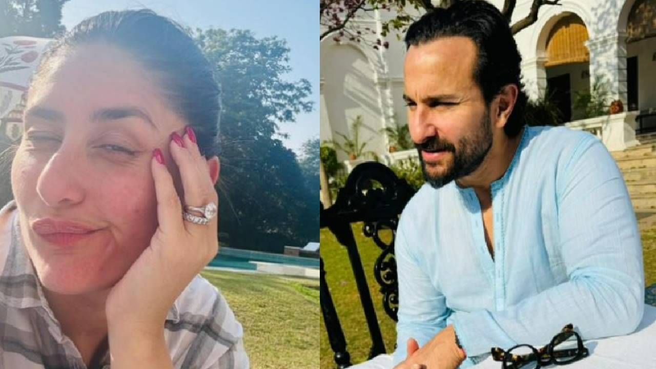 Saif Ali Khan and Kareena Kapoor