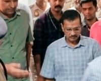 दिल्लीत पदयात्रेत अरविंद केजरीवाल यांच्यावर हल्ला, आपचा भाजपवर आरोप