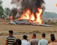 Army Plane Crashes Agra: हिंदुस्थानी लष्कराचं विमान आग्र्यात कोसळलं; पायलट, सहपायलट थोडक्यात बचावले