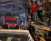 Kurla Bus Accident : कुर्ल्यात भरधास बेस्ट बसने अनेकांना चिरडलं; 20 जण जखमी, 3 मृत्यू