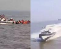 Mumbai Boat Capsized : मनात समुद्राची दहशत निर्माण करणाऱ्या त्या खतरनाक बोट अपघाताचा VIDEO