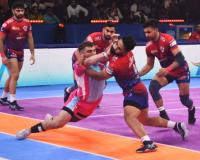 Photo Pro Kabaddi: यूपी योद्धाज प्रथमच उपांत्य फेरीत