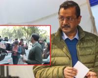 दिल्लीत निकालाआधी हाय व्होल्टेज ड्रामा; केजरीवाल यांच्या घरी ACB चं पथक धडकलं