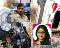 Beed accident – देवदर्शनावरून परतताना भीषण अपघात; दोन डॉक्टरांचा जागीच मृत्यू, तिघे जखमी