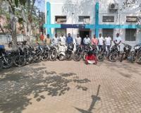 Latur News – सराईत दुचाकी चोरट्याला अटक, 24 मोटरसायकली हस्तगत